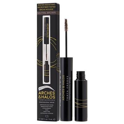 Neutral Brown Eyebrow Shaper Filler Mousse Water Resistant Vegan Formula