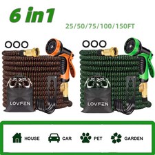 Expandable Garden Water Hose 25-150FT Flexibl...