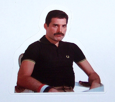 QUEEN - Die Cut Sticker Decal Music Band Rock Queen Freddie Mercury