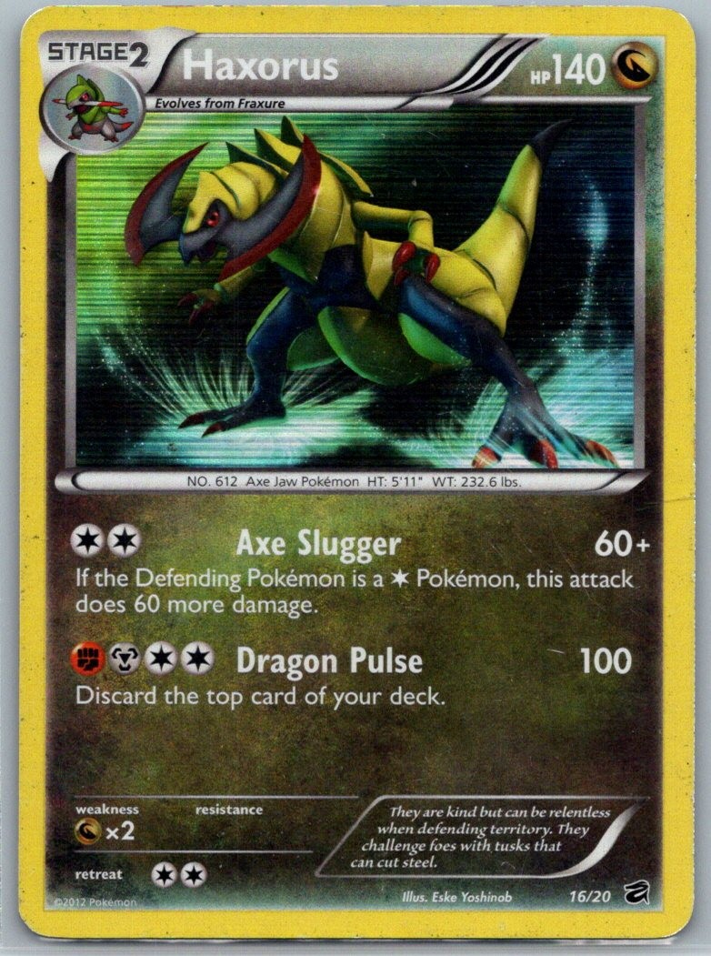 Haxorus Holofoil Holo Rare Dragon Vault [DRV - 16/20] - MP