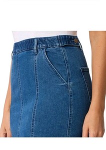 Briggs Women's Denim Skirt Blue L