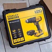 STANLEY FATMAX V20 Hammer Drill Driver Cordless 2.0Ah battery and charger