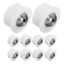 10 Pcs Steel Caster Wheels Ball Bearing Roller Appliance Rollers