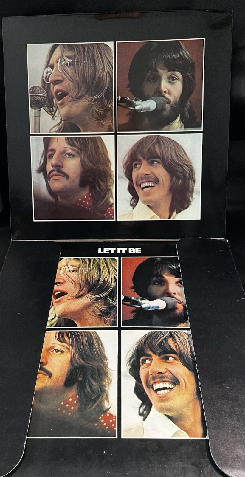 Beatles Let It Be 1970 Japan Box Set Nice Condition RED Apple AP-9009
