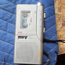 Sony VOR Microcassette Voice Recorder Handhel...