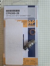 Ap Racing Cp6300-28 Dry Bleed Valve M10 Stainless Steel Brake Caliper Motorsport Ap Racing Cp6300-28 Dry Bleed Valve M10 Stainless Steel Brake Caliper Motorsport