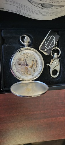 Harley Davidson Bulova Pocket Watch 100th Anniversary Limited Number 64/2003 - Picture 4 of 4