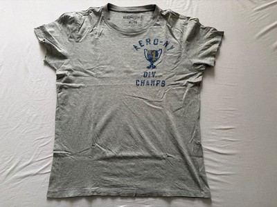 Aeropostale Herren Shirt grau Gr. XL
