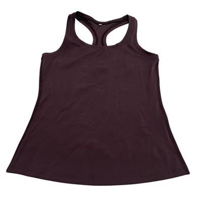 H&M Move DryMove Sports Top with Cool Handfeel DryMove in Eggplant Purple