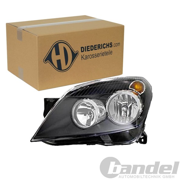 Diederichs Halogen Scheinwerfer Mit Lwr-Motor Links FüR Opel Astra | 1806981-image