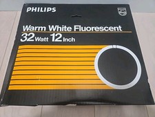 Lot Of 3 Philips Warm White Fluorescent Circline 12 Inch 32 Watts Bulb NIB
