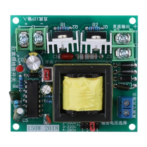 DC-AC Converter 12V to 110V 200V 220V 280V 150W Inverter Boost Board - Picture 10 of 10