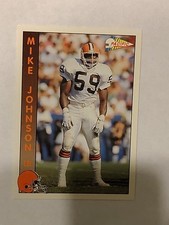 1992 Pacific Mike Johnson #52 Cleveland Browns