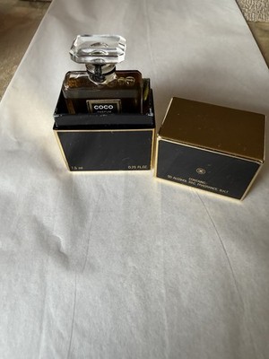 CHANEL COCO PARFUM フランス製 Chanel Coco Parfum .25OZ 7.5ml Perfume Extrait Vintage SEALED | eBay