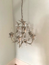 Metal & Crystal Pendant Ceiling Chandelier