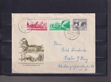 DDR NR.628-630 AUF BRIEF MIT STEMPEL EBERSDORF.