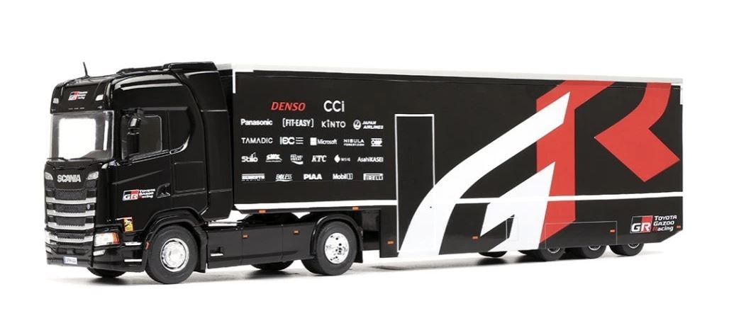 Miniature Scania S Serie IXOMODELS Toyota pour vitrine de salon