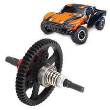 (Red)Differential Slipper Clutch 54T Aluminum Steel Differential Gear Slippe HG