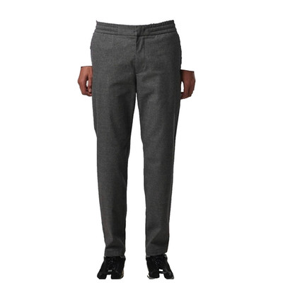 NN07 No Nationality Men's Charcoal Gray Trousers w/ Drawstring Waist, Size 34/32