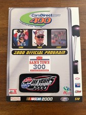 NASCAR Las Vegas Motor Speedway Sam's Town 300 Program March 5, 2000 with Patch NASCAR Las Vegas Motor Speedway Sam's Town 300 Program March 5, 2000 with Patch