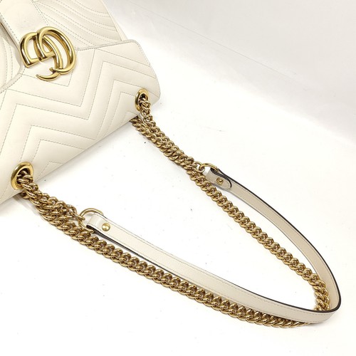Gucci Hand Bag White Leather 4472509 - Picture 4 of 11