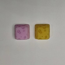 For Mechanical Keyboard Resin Cheese Keyboard Keycap Replacement Accessories