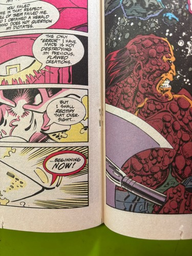 SILVER SURFER #75 (1992) /VF+/ EMBOSSED 75TH GIANT SIZED ISSUE GALACTUS - Picture 15 of 24