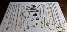 Free Ship 156 Vintage Jewelry Lot 3500+Grams Gold‑Filled Gold Plated Gold Tone