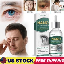 Nano Eye Drops Serum,Natural Nano Lubricant Eye Drops for Dry Eye Presbyopia