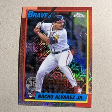 2025 Topps Series 1 1990 Silver Pack #T90C-28 Nacho Alvarez Jr RC