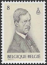 Timbre Personnages (Roi Albert Ier) Belgique 2117 ** - 85640FX