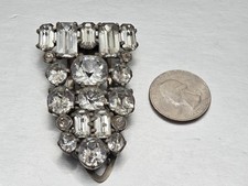 Vintage Eisenberg Original Rhinestone Fur Cli...