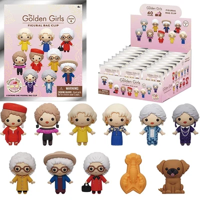 Monogram • GOLDEN GIRLS (S6) • 3D Foam Collectible Bag Clips • Ships Free