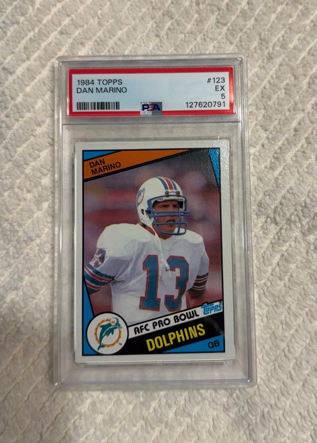1984 Topps Dan Marino RC #123 PSA 5 EX
