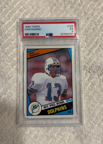 1984 Topps Dan Marino RC #123 PSA 5 EX