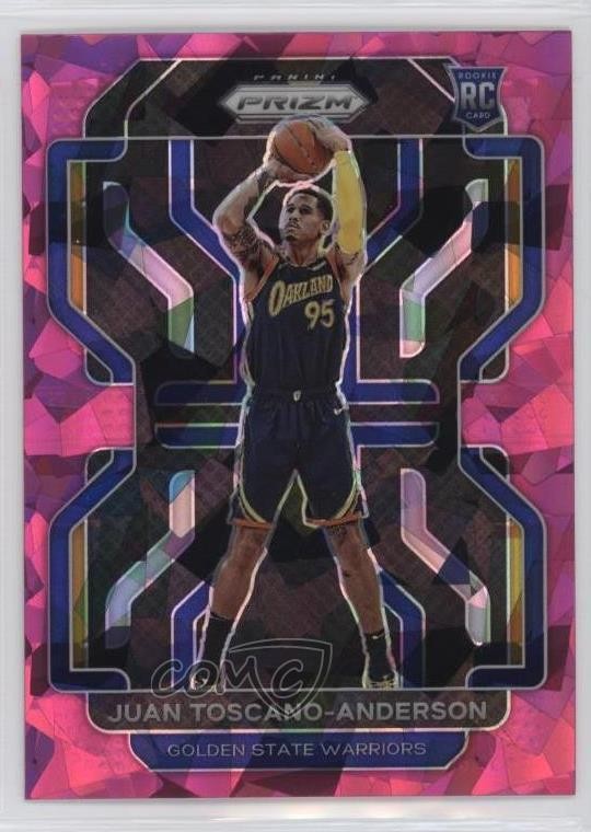 2021-22 Panini Prizm Pink Ice Prizm Juan Toscano-Anderson #295 0nr3