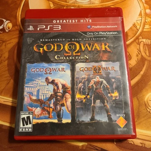 God of War Collection Greatest Hits For PlayStation 3