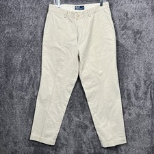 Polo Ralph Lauren Men's Classic Fit Khaki Chino Pants Size 33x30 34x29 
