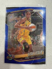 2025 Panini Prizm WNBA #106 Lisa Leslie Blue Velocity Prizms