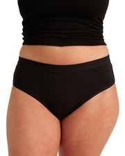 EveryWear Cotton Brief - Leakproof Period Underwear - Mid-Rise, Full Coverage...