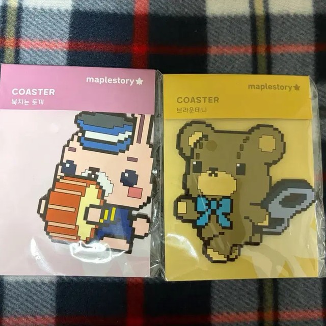 MapleStory Brown Bunny Coaster Set