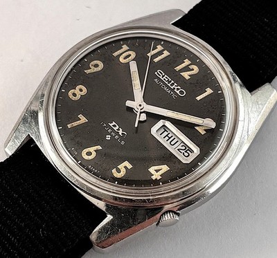Rare Vintage Seiko DX MACV SOG Vietnam Military Mens Watch 6106