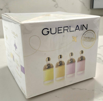 GUERLAIN AQUA ALLEGORIA EDT Perfume Set of 4 x 7.5ml 0.25 fl oz w/Box Sealed