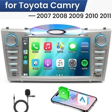 Car Stereo Radio CD DVD Player with Wifi Carplay Navi For 2007-2011 Toyota Camry