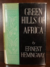 Ernest Hemingway / Green Hills of Africa 1st Edition 1935