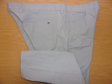 Vineyard Vines On The Go Performance Chino Whale Pants Preppy Gray Mens 40x32