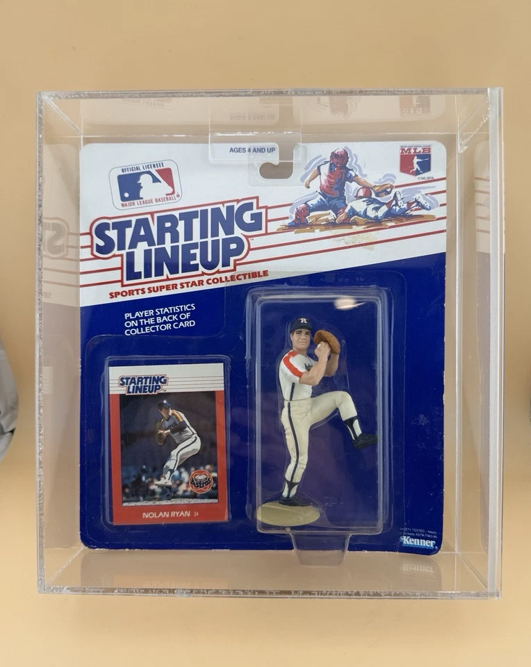 ❗Alineación inicial 1988 Nolan Ryan RC Houston Astros en estuche acrílico❗ Foto 2 de 4