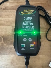 Battery Tender 5 Amp 6v12v Automatic Charger Maintainer W Clips - Tested