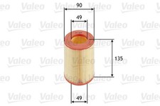 VALEO Luftfilter 585660 Filtereinsatz für SMART CROSSBLADE CITY 450 FORTWO 330