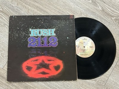 Used RUSH 2112 Vinyl LP Record 1976 Mercury Records